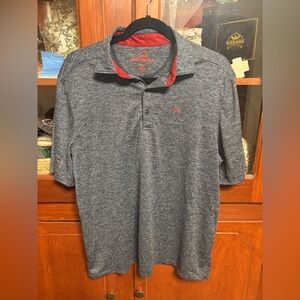 Cinch Men's Heathered Navy Polo Shirt Size: M